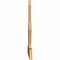 Ekena Millwork Saratoga Timber Gable Bracket, Western Red Cedar, 60"W x 35"H x 1 1/2"D x 5 1/2"F, 14/12 Pitch GBW060X35X0206SAR00SWR - alternate 2